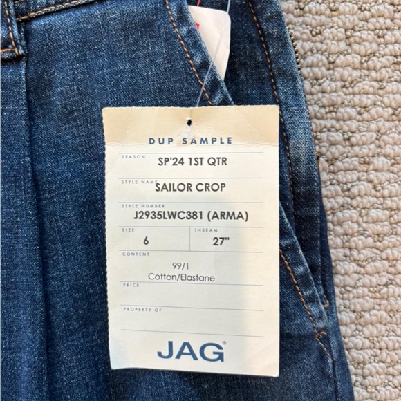 Jag Jeans High Rise Blue Denim Collection - Picture 3 of 5